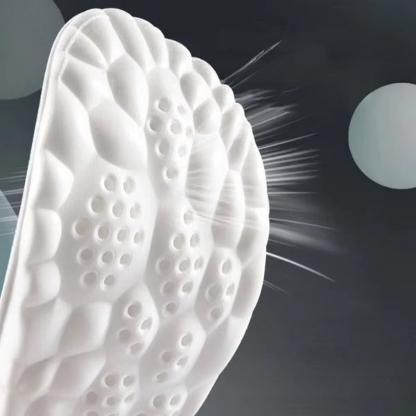 4D Cloud Sport Insoles – Breathable, Shock-Absorbing Comfort