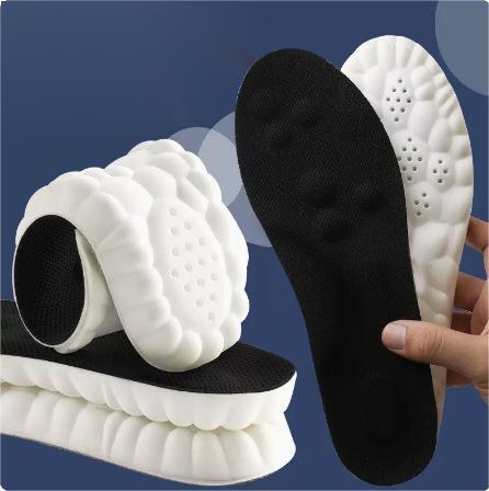 4D Cloud Sport Insoles – Breathable, Shock-Absorbing Comfort