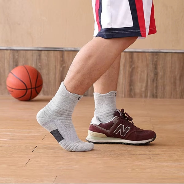 Men’s Sports Compression Socks – For Basketball, Cycling & Running