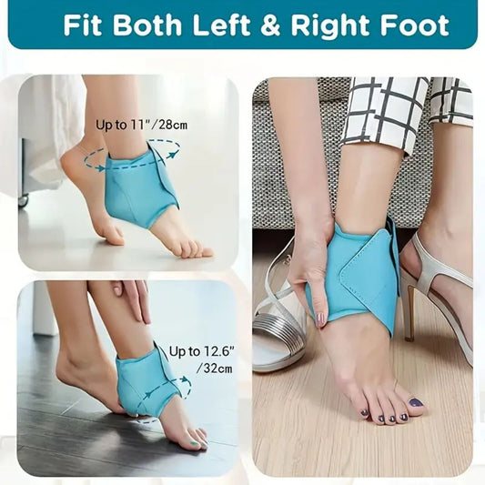 2 Pieces Reusable Ankle Ice Packs – Hot & Cold Gel Compresses for Daily Comfort