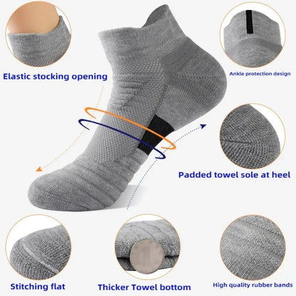 Sports compression socks for men - for basketball, cycling and running