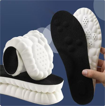 4D Cloud Sport Insoles – Breathable, Shock-Absorbing Comfort