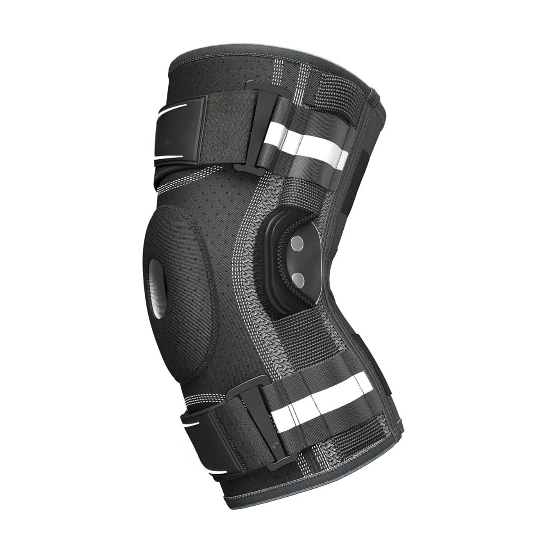 Adjustable Knee Brace for Pain Relief – Removable Stabilizers for Joint Support