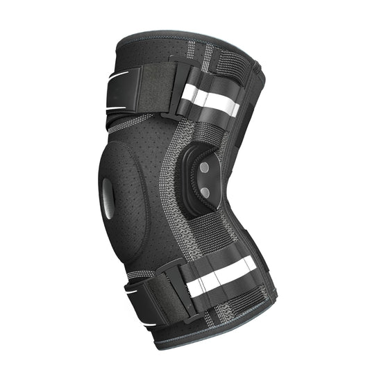 Adjustable Knee Brace for Pain Relief – Removable Stabilizers for Joint Support