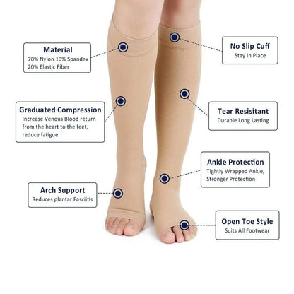 nylon compression socks