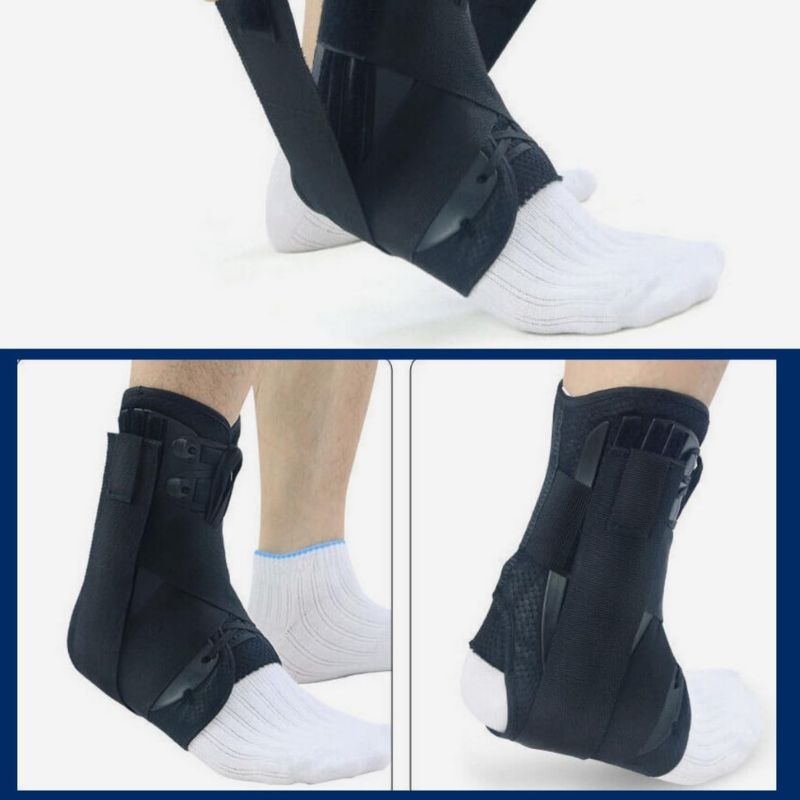 Premium Lace-Up Ankle Brace - Workout, Fitness & Sports Use