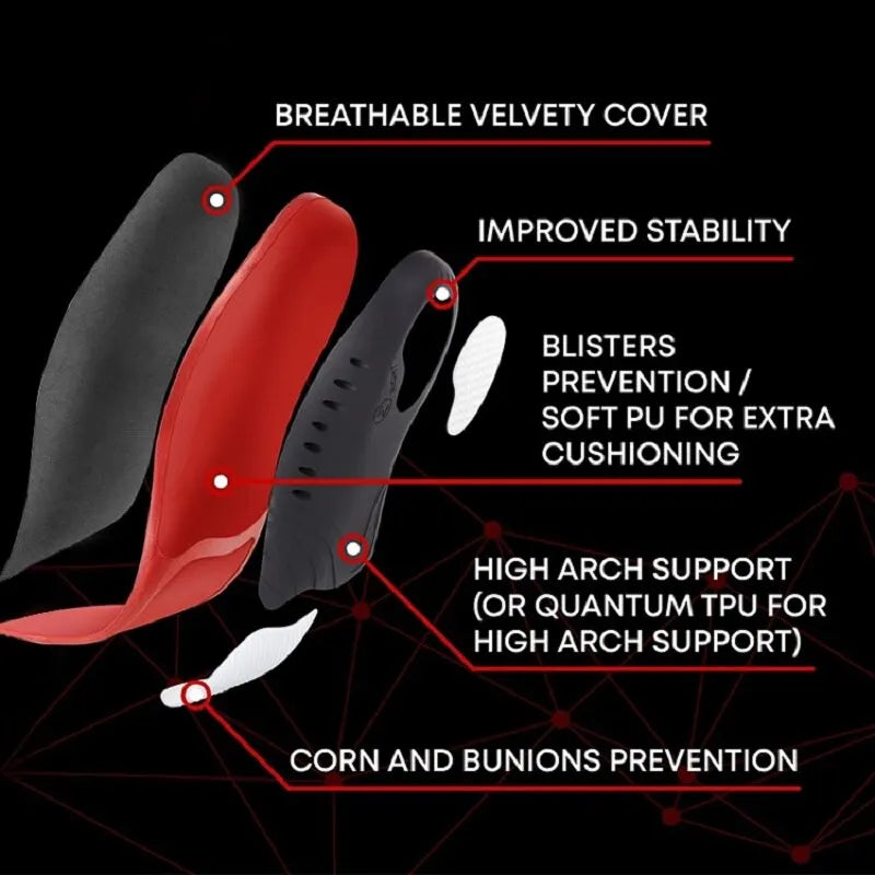 shock absorbing shoe inserts