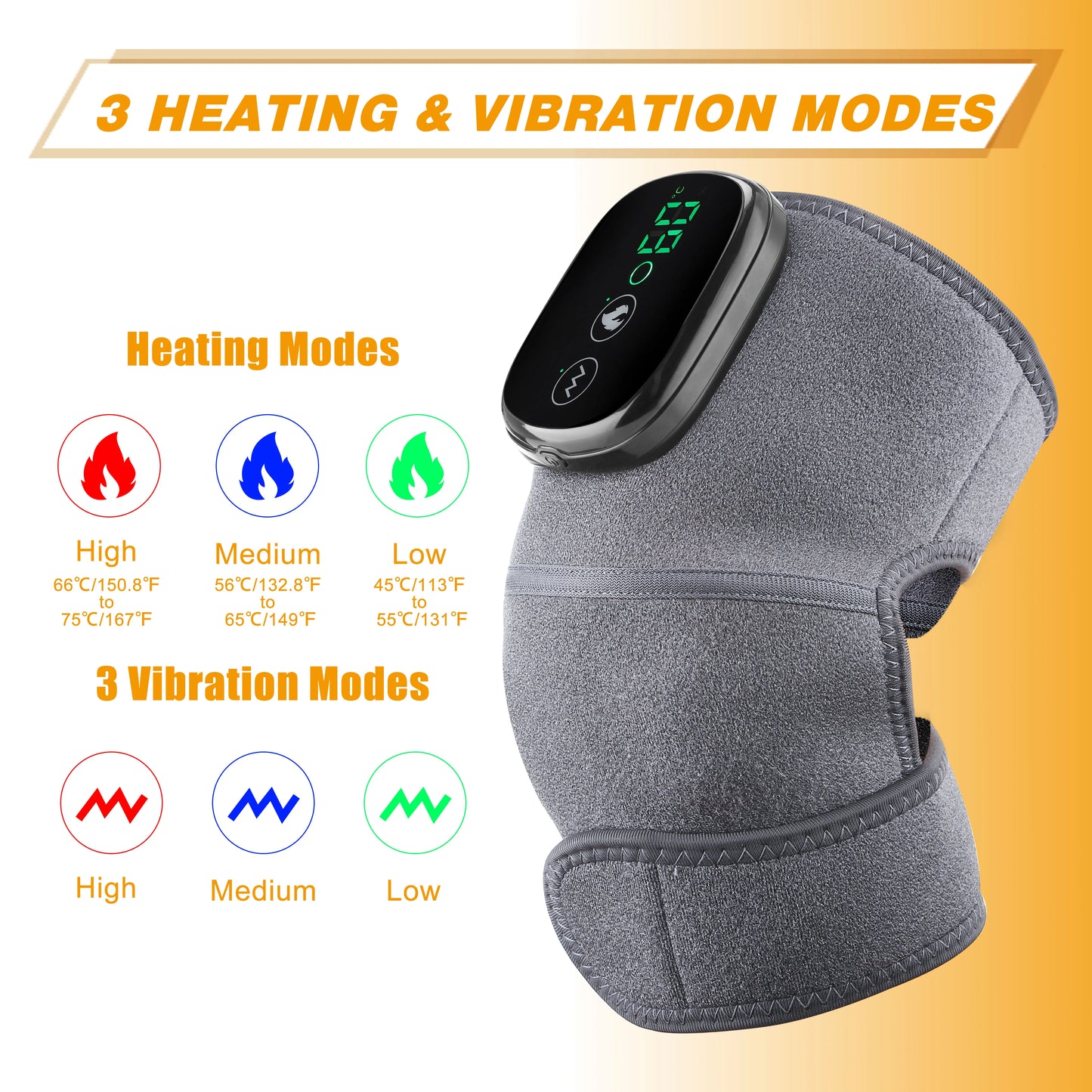 portable knee heating pad