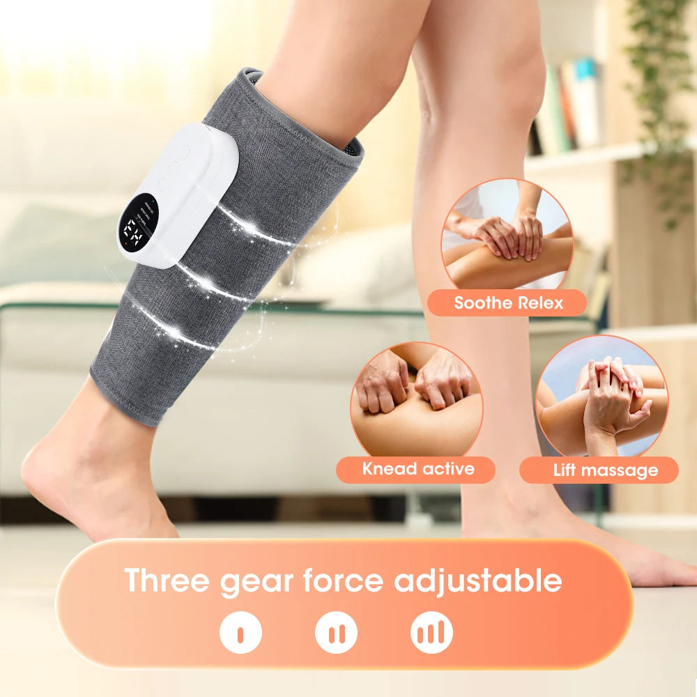 heated compression leg wrap
